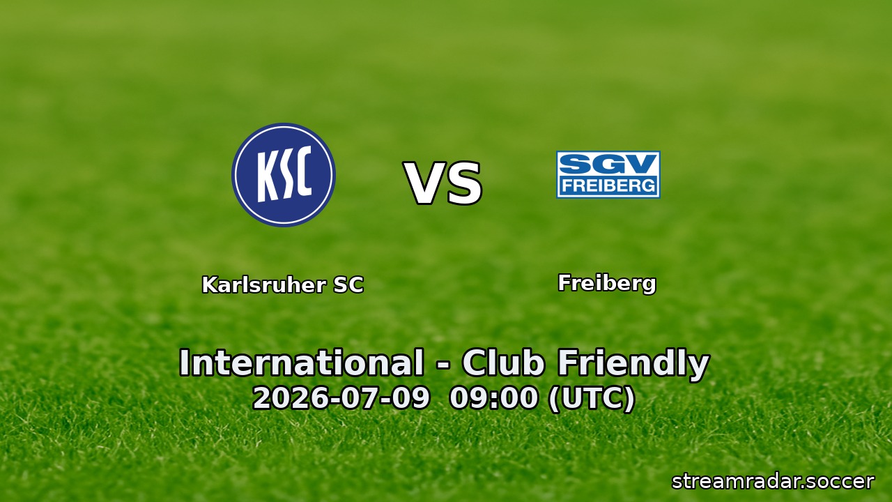 Karlsruher SC vs Freiberg