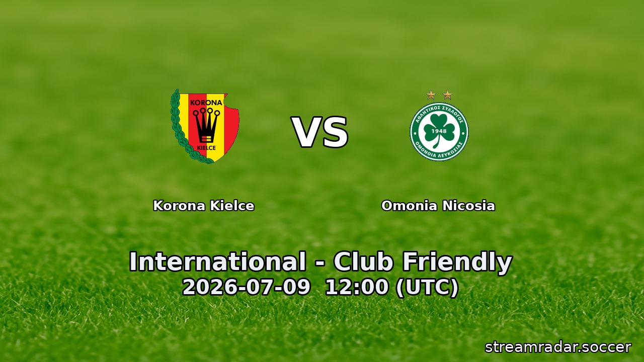 Korona Kielce vs Omonia Nicosia