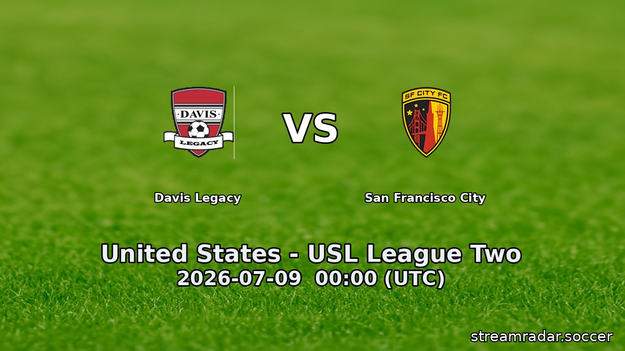 Davis Legacy vs San Francisco City