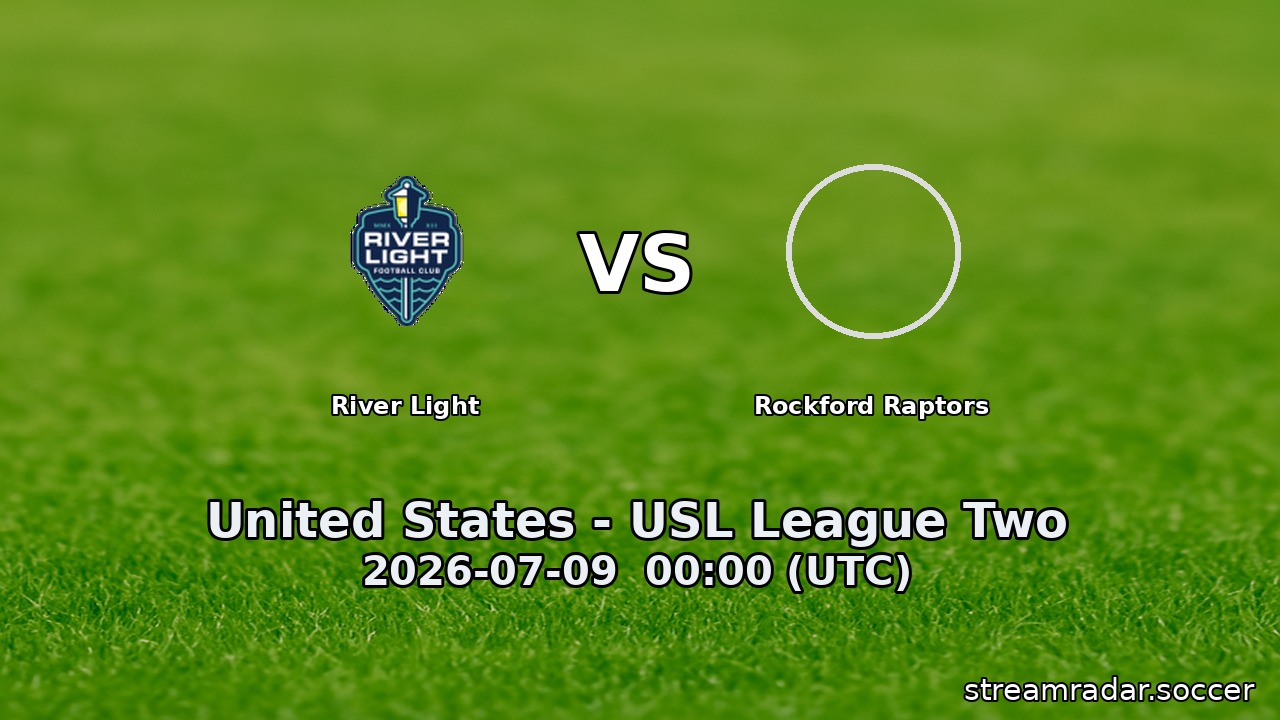 River Light vs Rockford Raptors