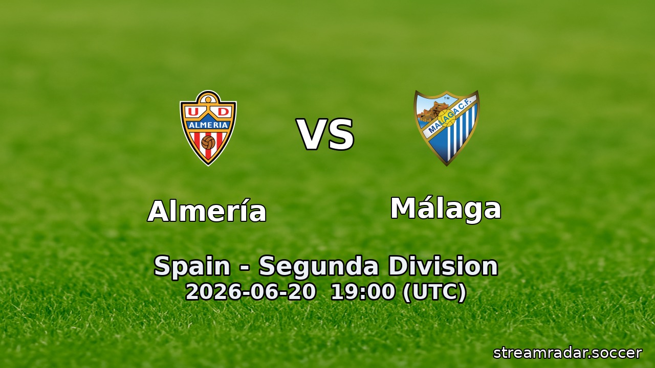 Almería vs Málaga
