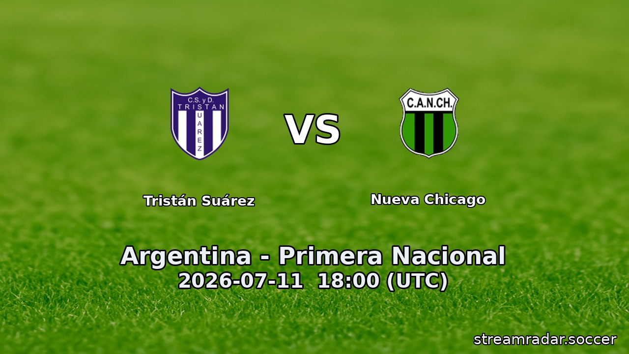 Tristán Suárez vs Nueva Chicago