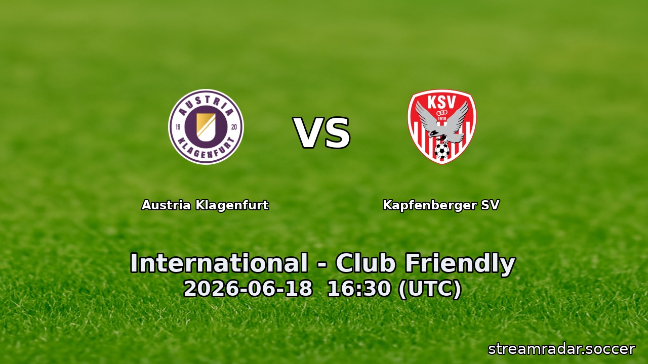 Austria Klagenfurt vs Kapfenberger SV