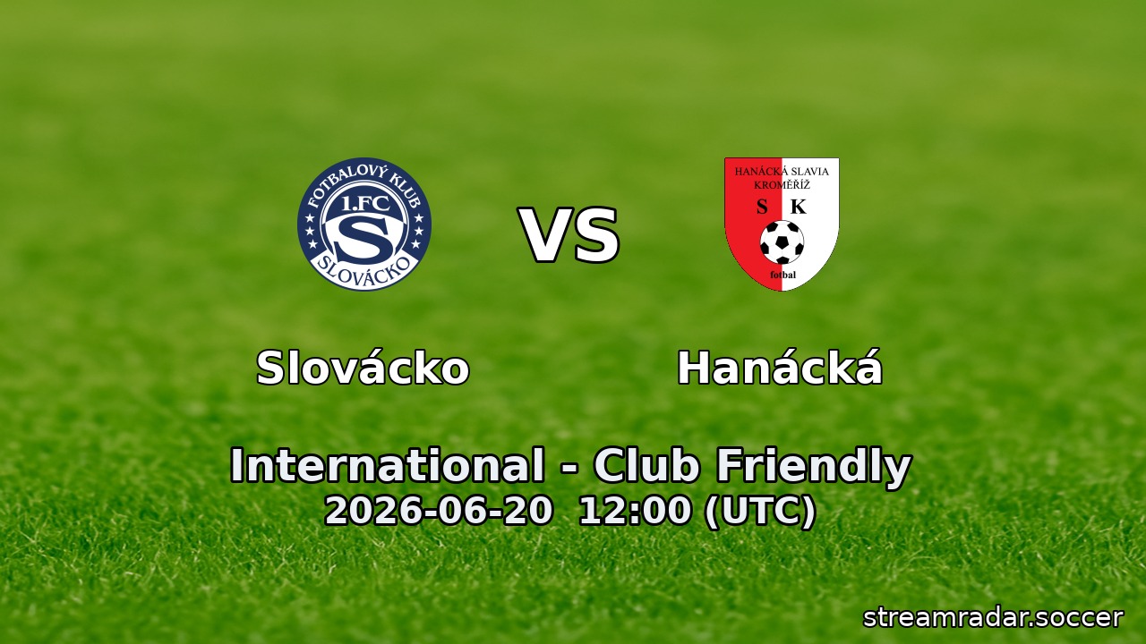 Slovácko vs Hanácká