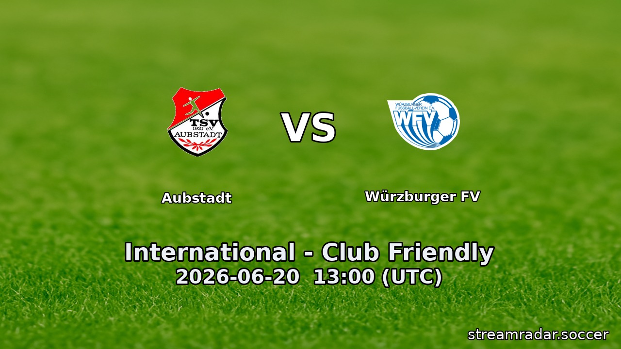 Aubstadt vs Würzburger FV