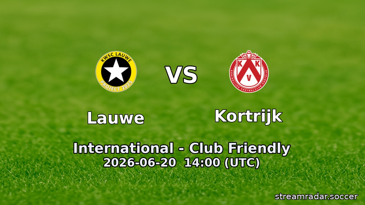 Lauwe vs Kortrijk