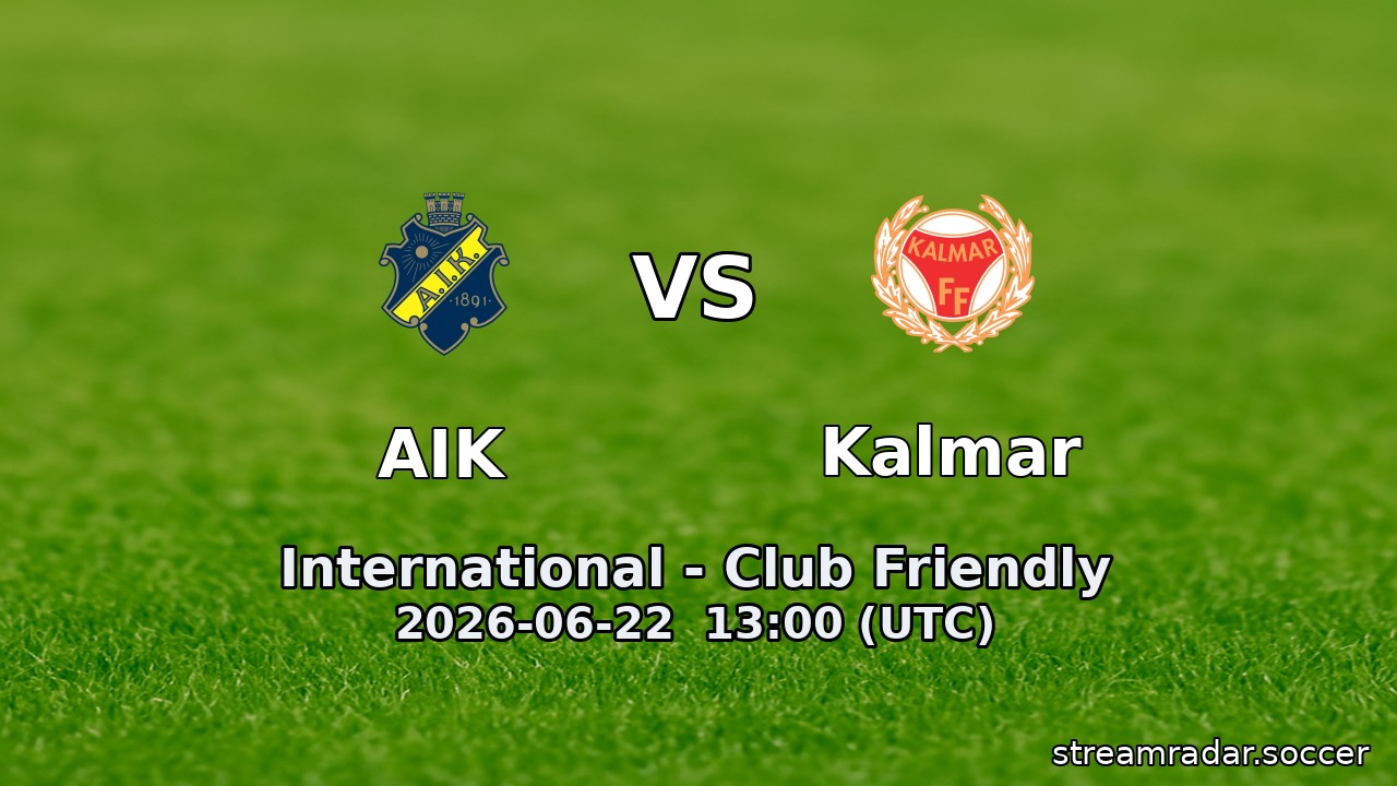 AIK vs Kalmar