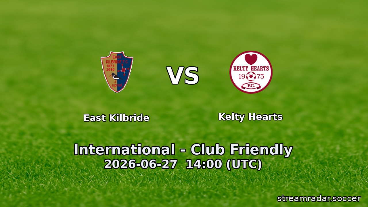East Kilbride vs Kelty Hearts