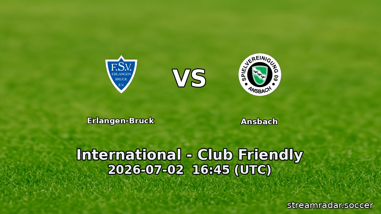 Erlangen-Bruck vs Ansbach