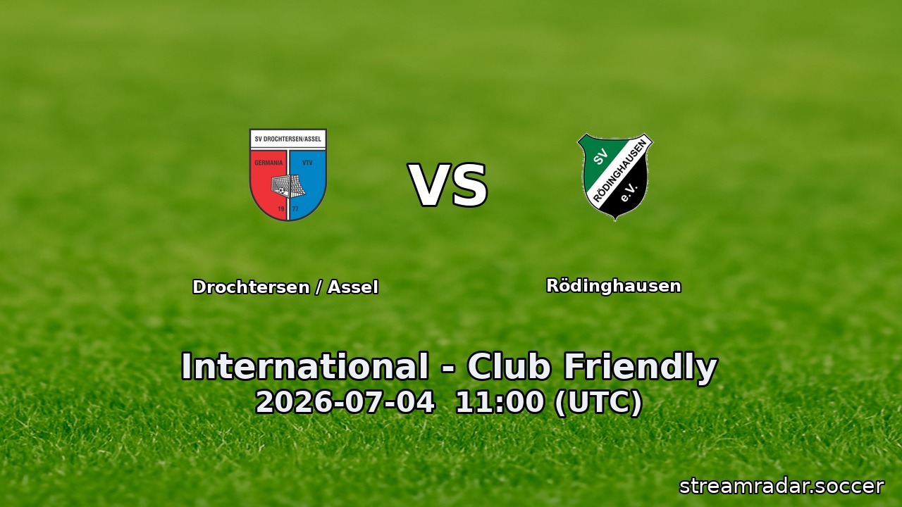 Drochtersen / Assel vs Rödinghausen