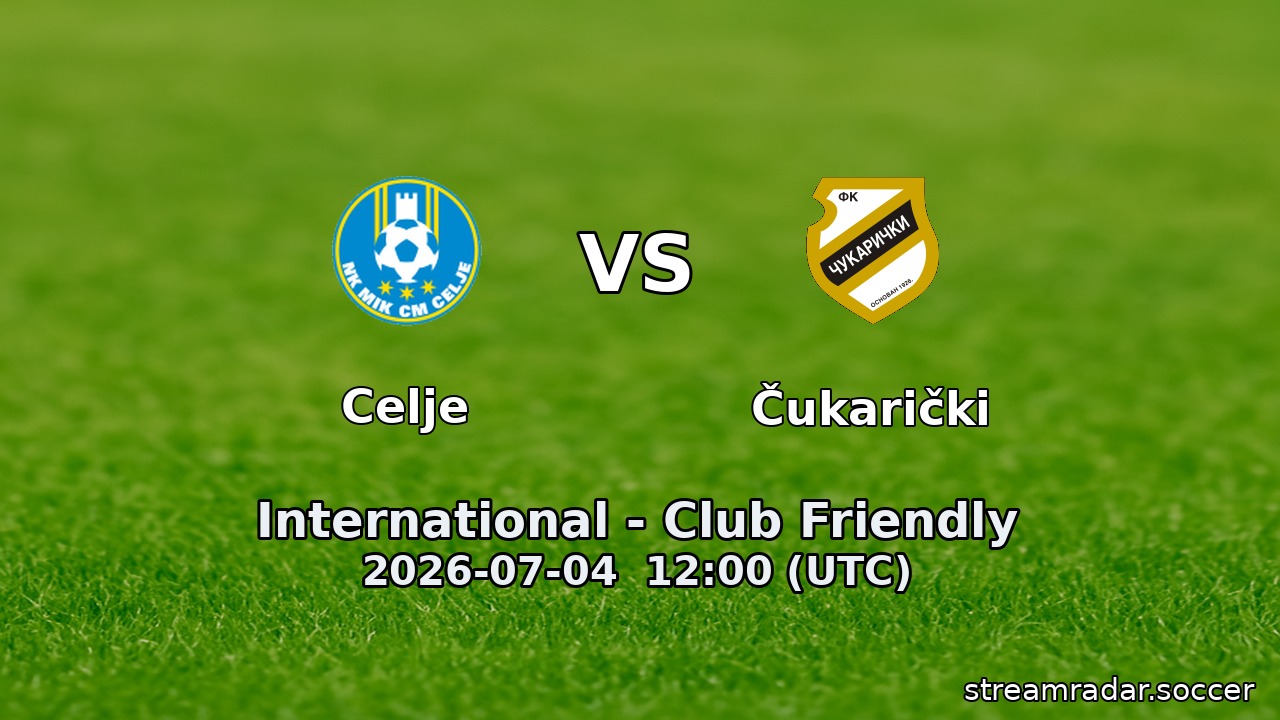 Celje vs Čukarički