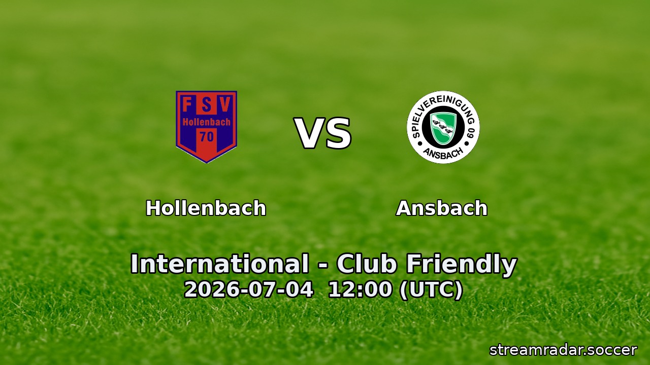 Hollenbach vs Ansbach
