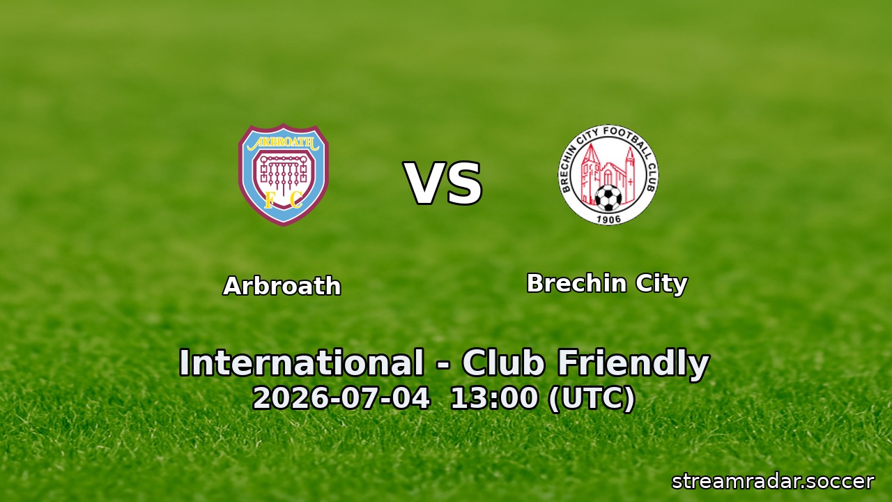 Arbroath vs Brechin City