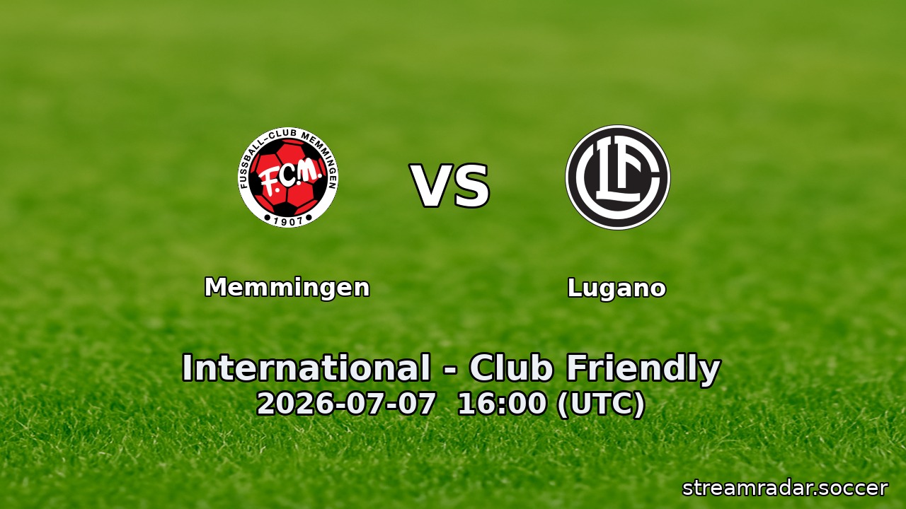 Memmingen vs Lugano