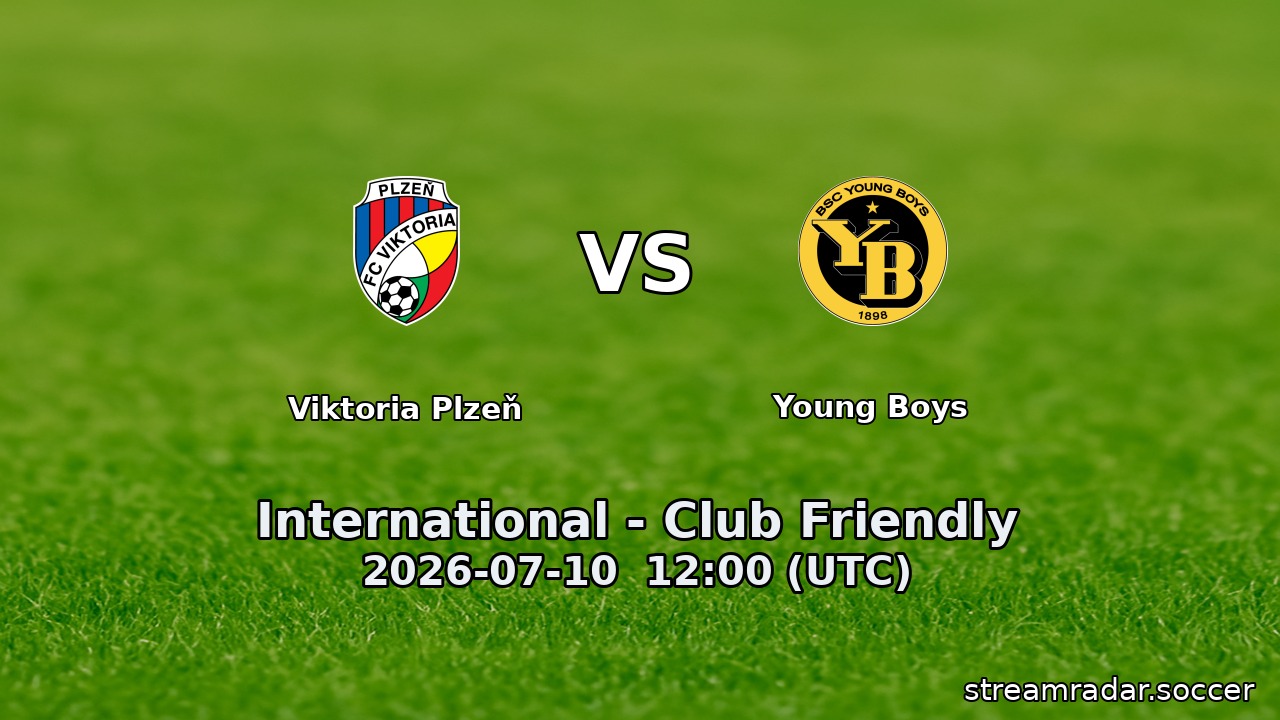 Viktoria Plzeň vs Young Boys