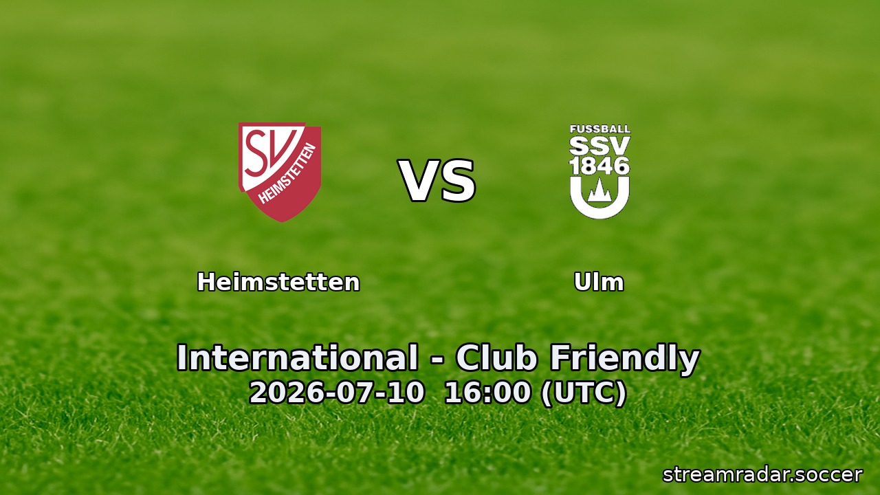 Heimstetten vs Ulm
