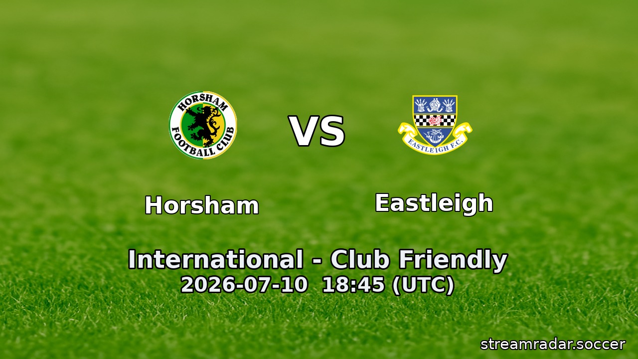 Horsham vs Eastleigh