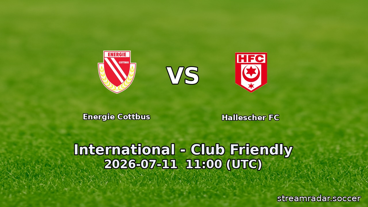 Energie Cottbus vs Hallescher FC