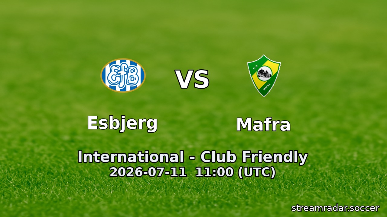 Esbjerg vs Mafra