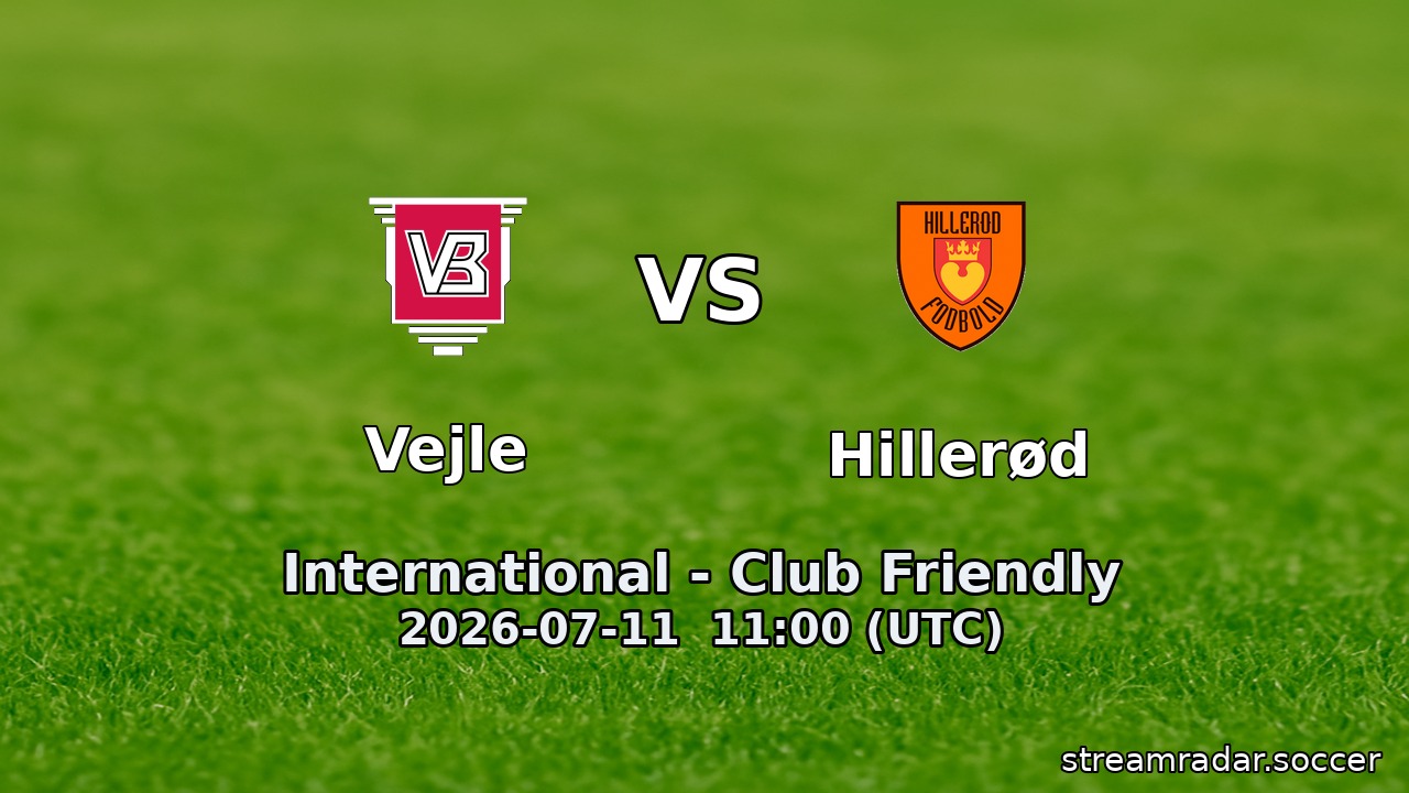 Vejle vs Hillerød