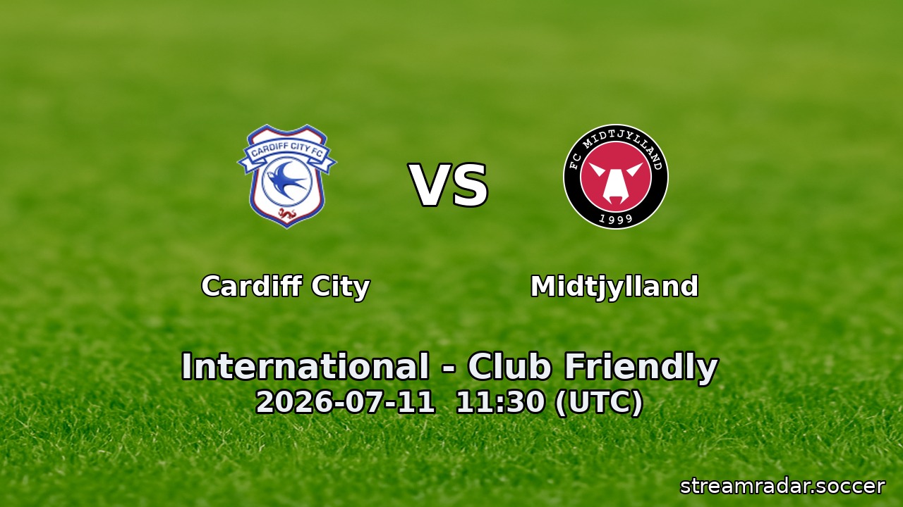 Cardiff City vs Midtjylland