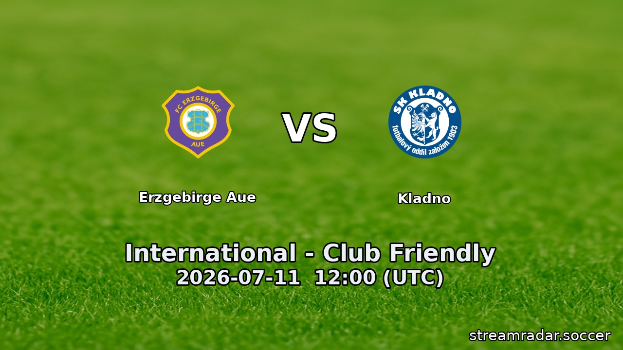Erzgebirge Aue vs Kladno