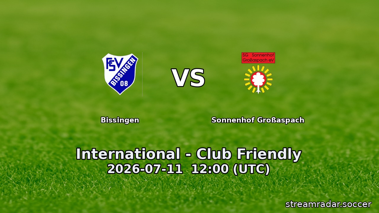 Bissingen vs Sonnenhof Großaspach