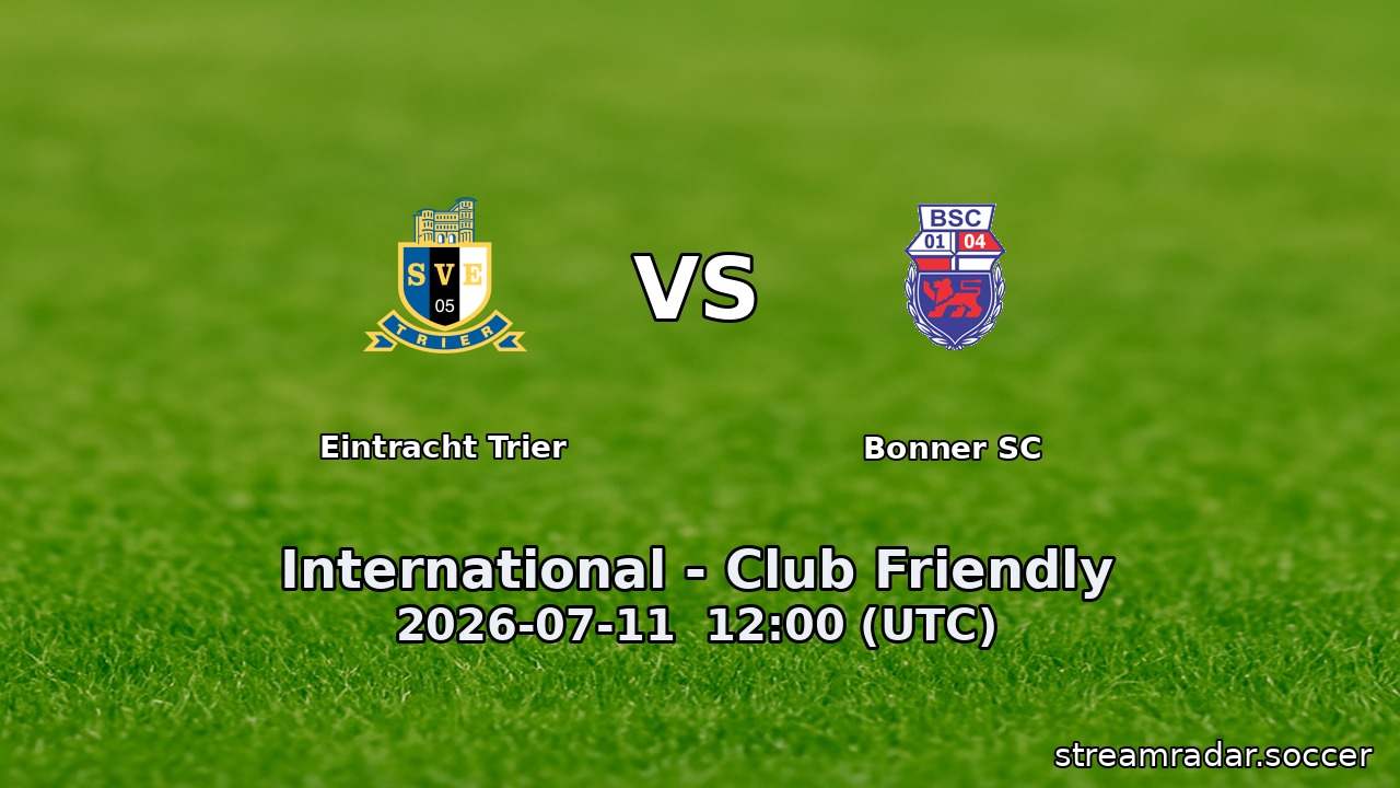Eintracht Trier vs Bonner SC