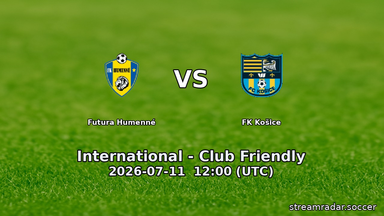 Futura Humenné vs FK Košice