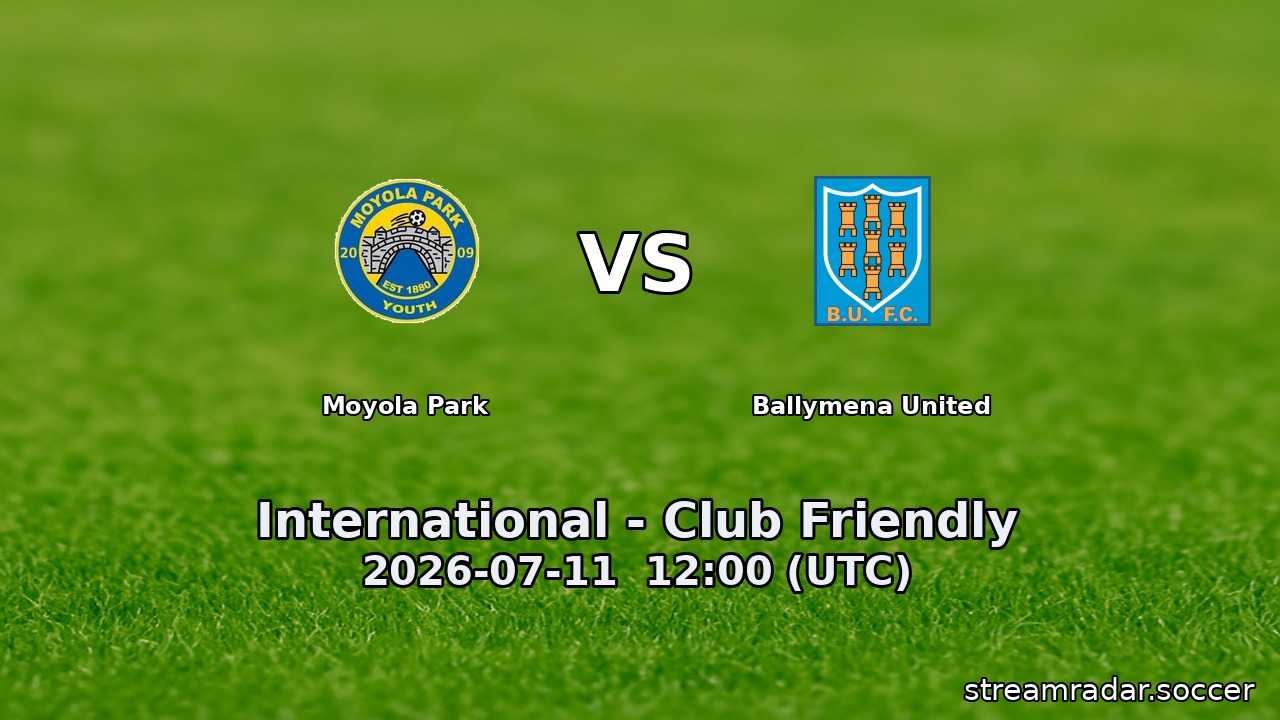 Moyola Park vs Ballymena United