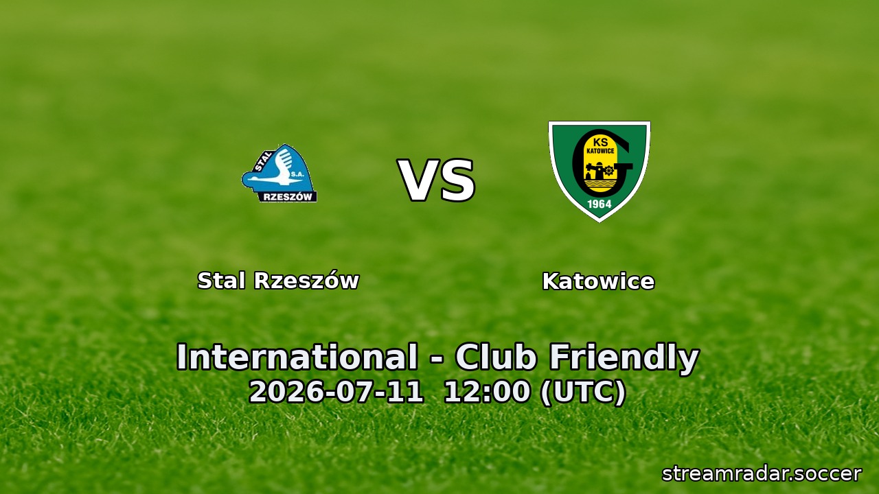 Stal Rzeszów vs Katowice