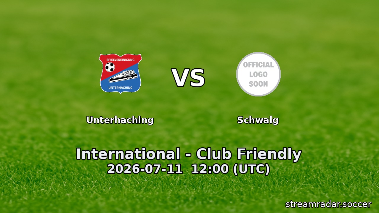 Unterhaching vs Schwaig