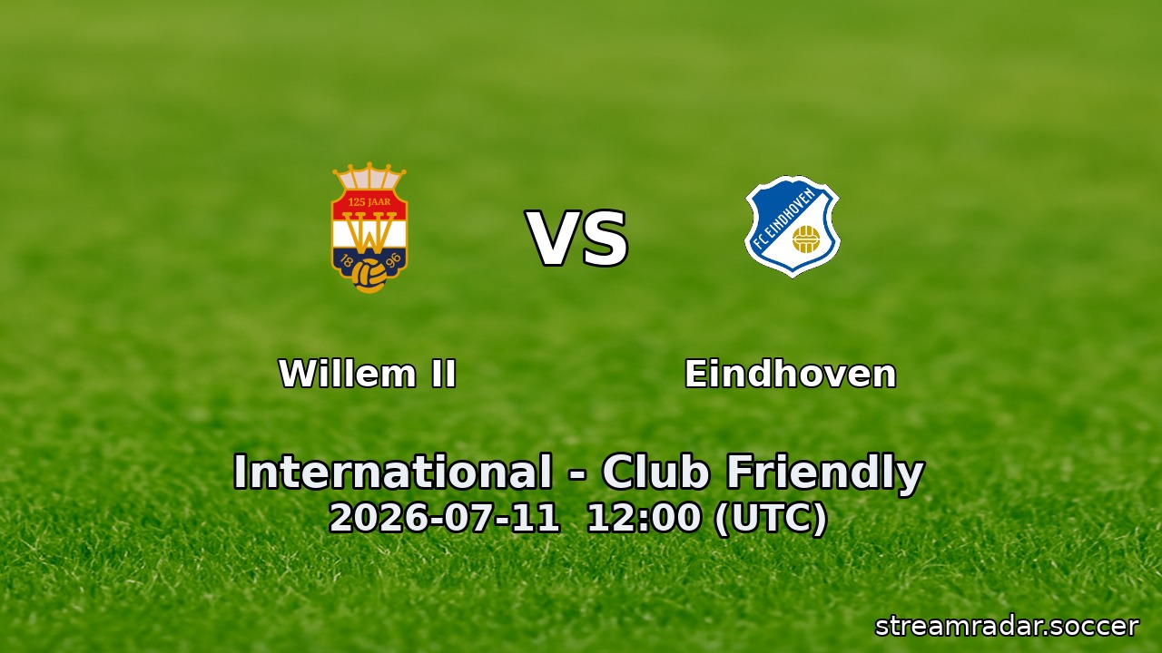 Willem II vs Eindhoven