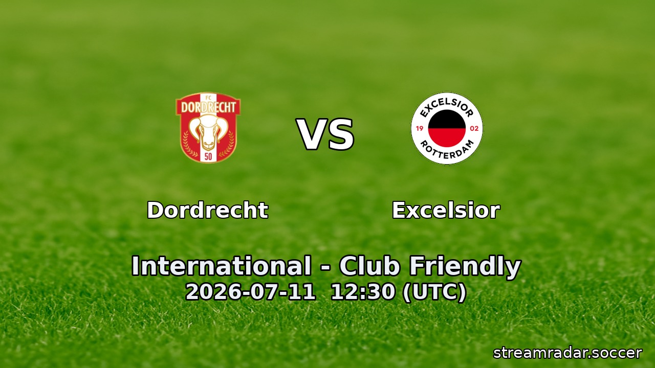 Dordrecht vs Excelsior
