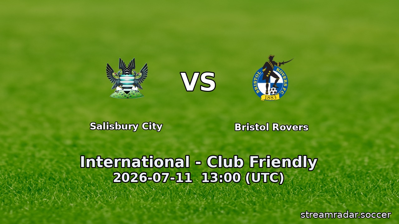 Salisbury City vs Bristol Rovers