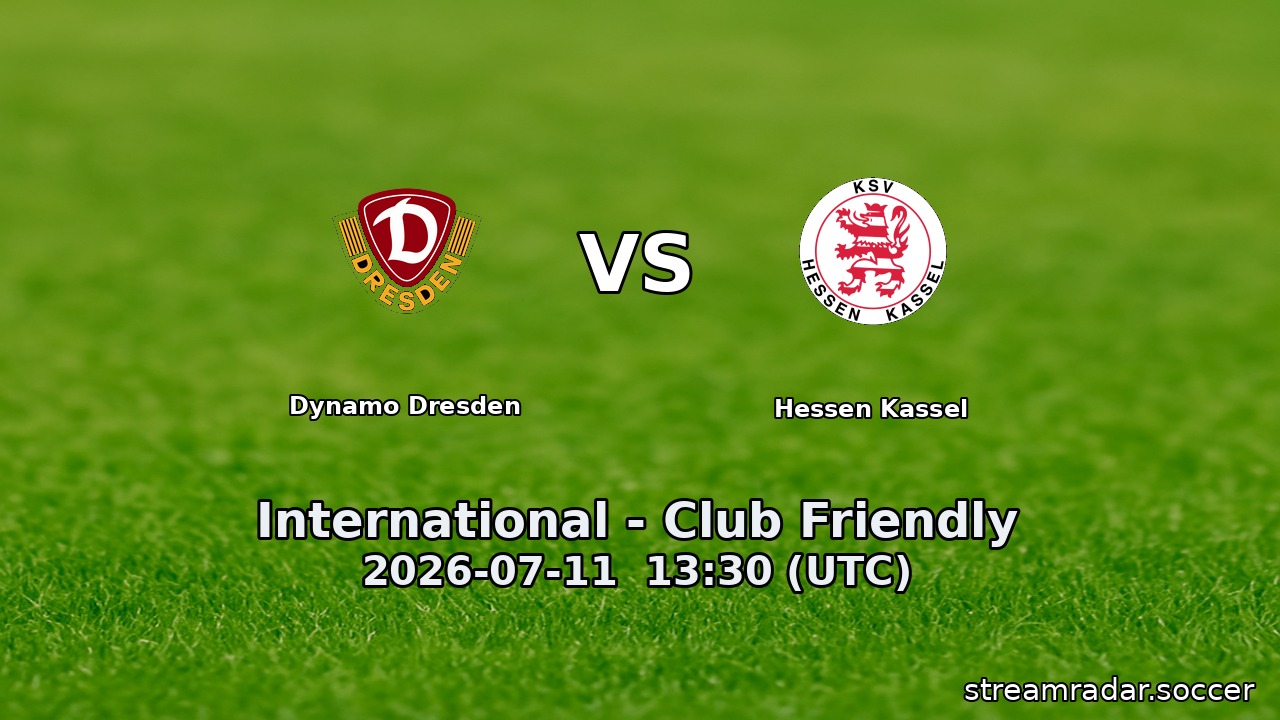 Dynamo Dresden vs Hessen Kassel