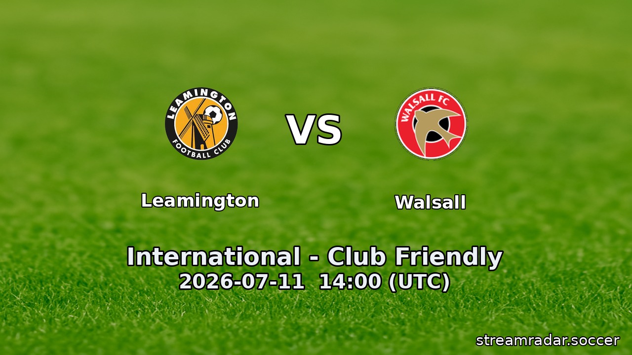 Leamington vs Walsall