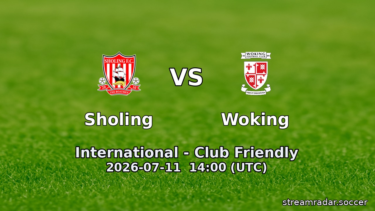 Sholing vs Woking