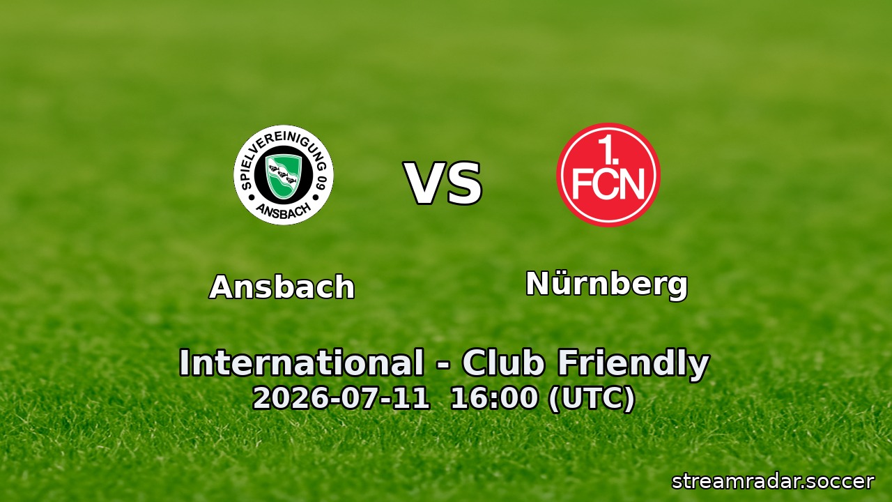 Ansbach vs Nürnberg