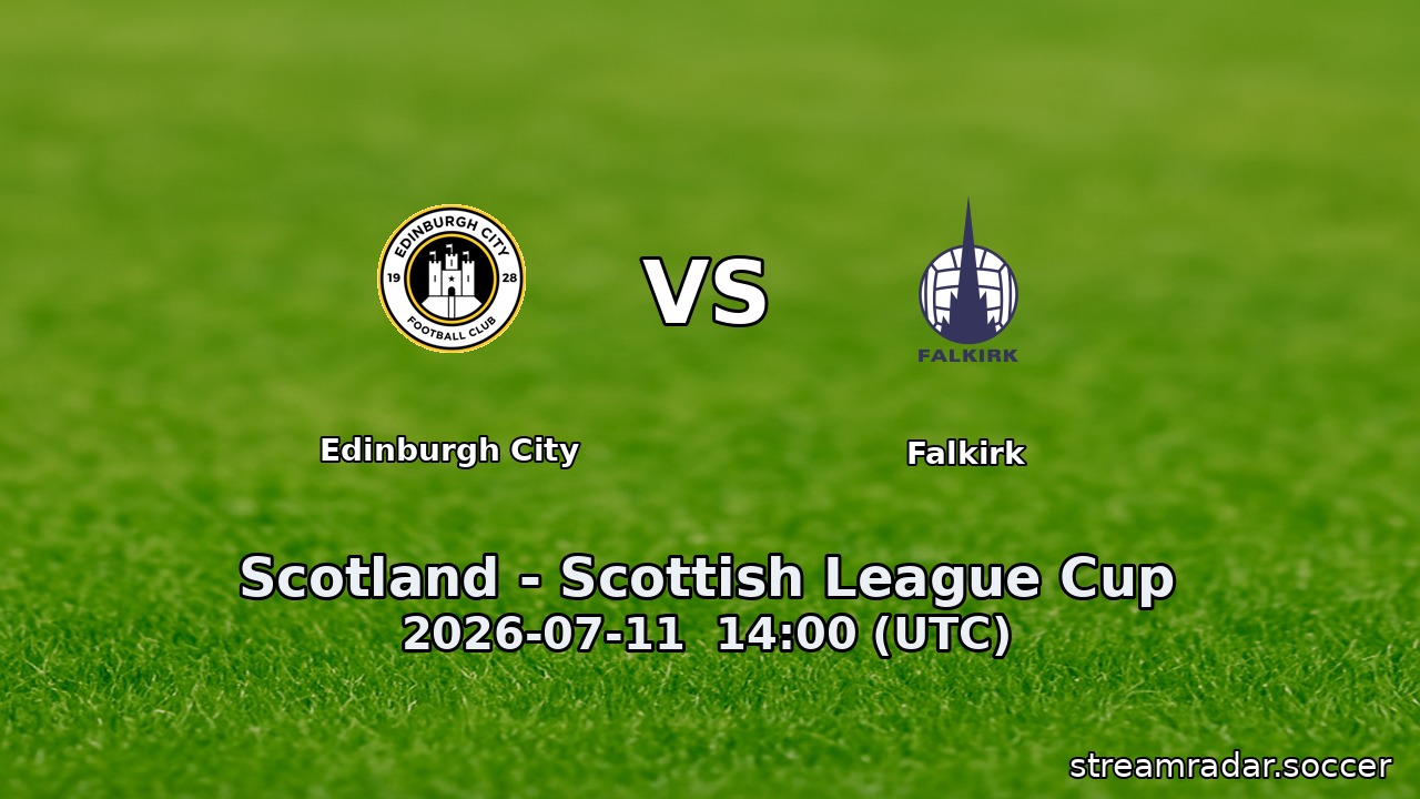 Edinburgh City vs Falkirk