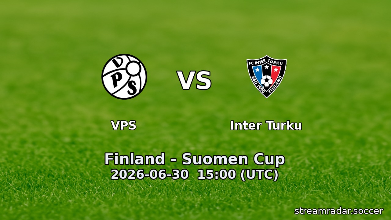 VPS vs Inter Turku