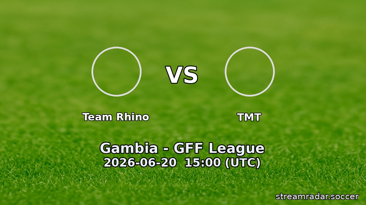 Team Rhino vs TMT