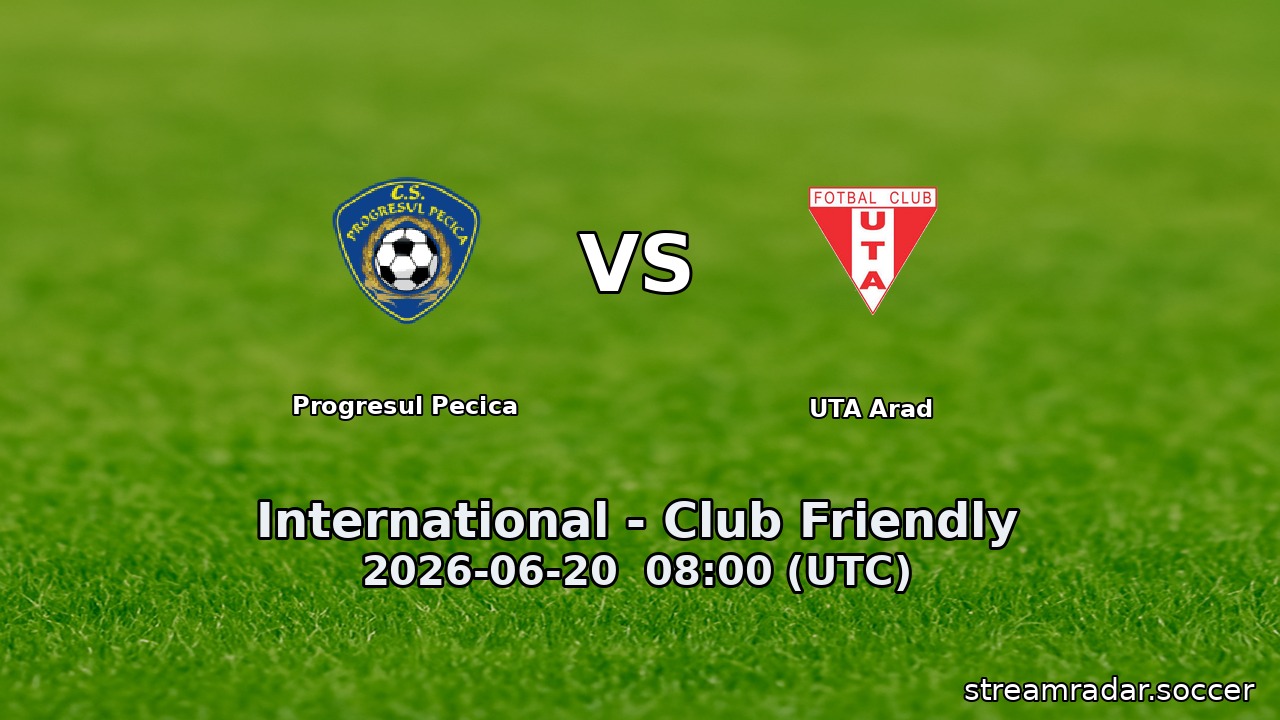 Progresul Pecica vs UTA Arad