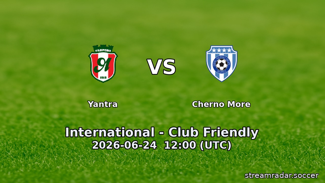 Yantra vs Cherno More