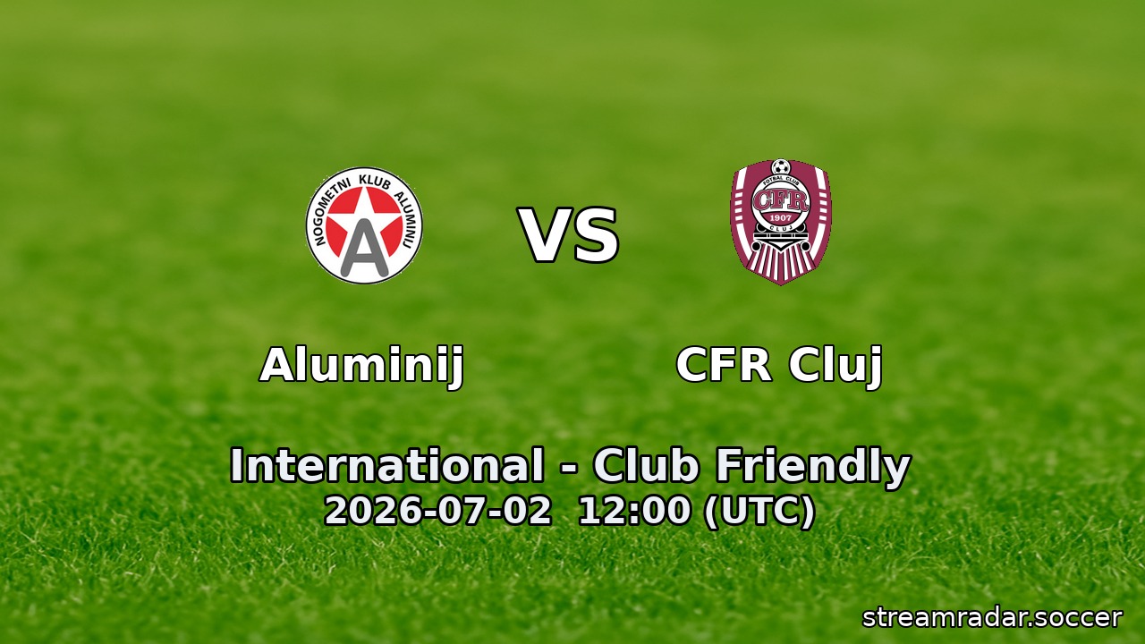 Aluminij vs CFR Cluj