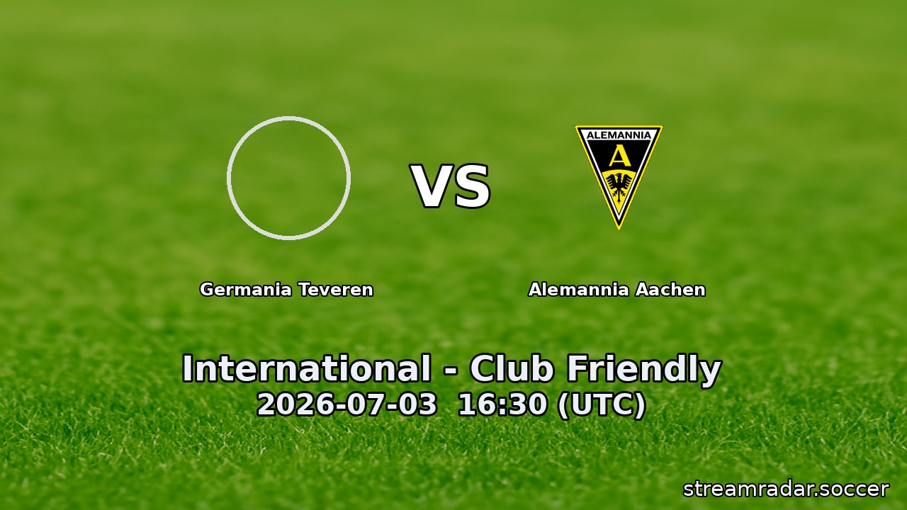 Germania Teveren vs Alemannia Aachen