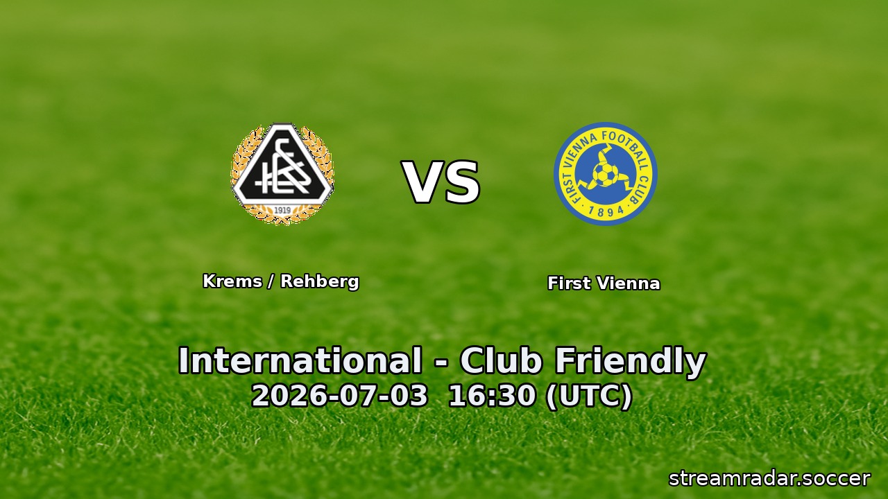 Krems / Rehberg vs First Vienna