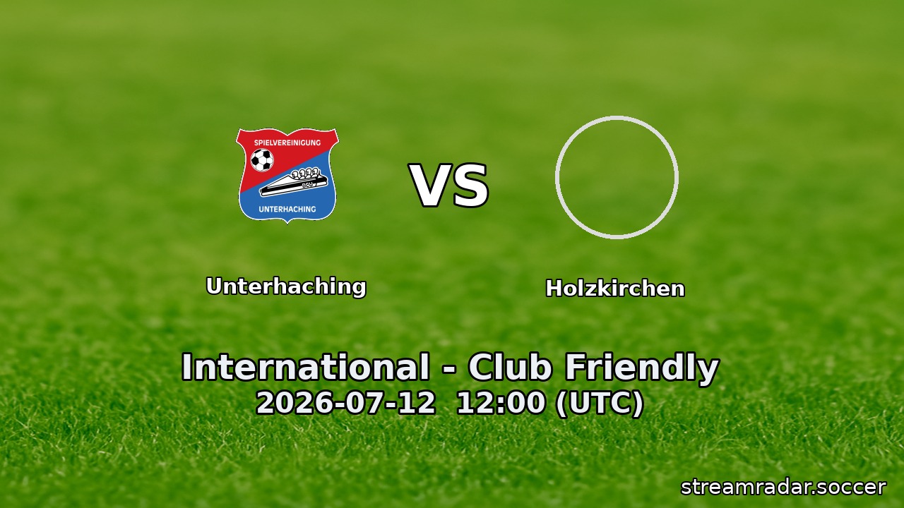 Unterhaching vs Holzkirchen