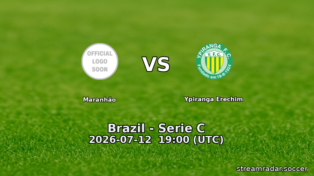 Maranhão vs Ypiranga Erechim