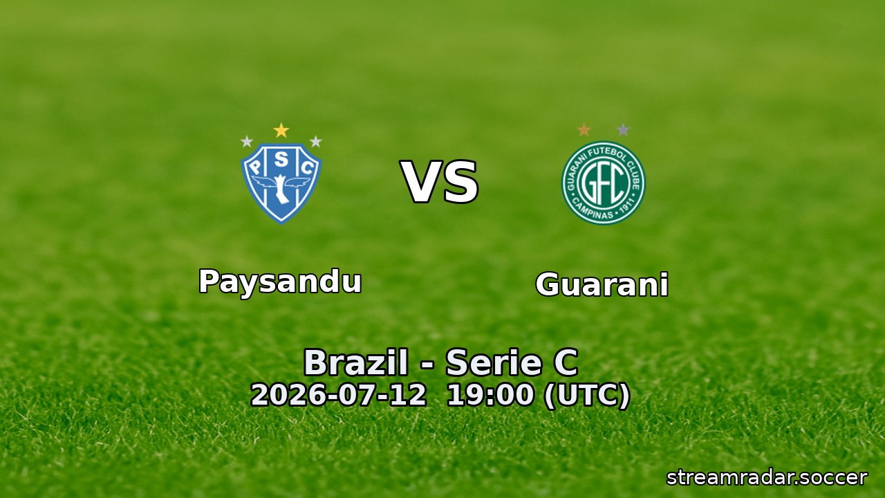 Paysandu vs Guarani